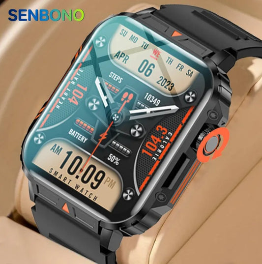 L81 Outdoor Sports Smartwatch – Answer Calls, Fitness Tracker & Waterproof
