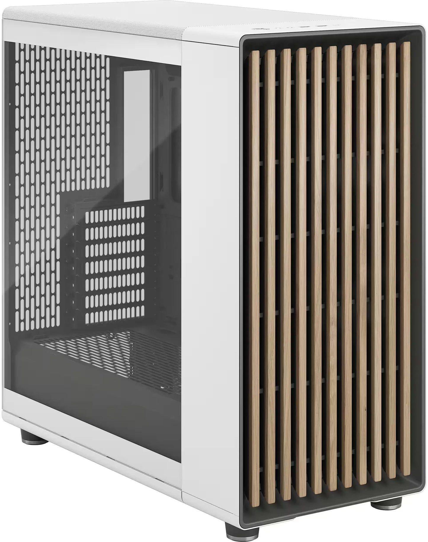 FRACTAL NORTH TG GAMING CASE (WHITE)