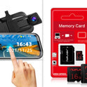 Front & Rear Dual Recording Dash Cam – Rear View Mirror Camera