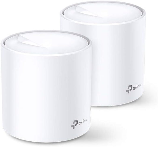 TP-Link Deco X60 WiFi 6 Mesh System – AX3000 Whole Home Mesh WiFi, Covers up to 5,000 Sq.Ft., 2-Pack, Replaces Router and Extenders, Parental Controls