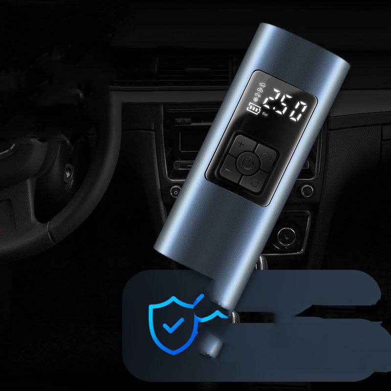 Wireless Portable Electric Car Air Pump – High Power & Rechargeable