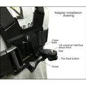 Mobile Phone Chest Mount Harness Strap Holder