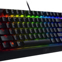 Razer BlackWidow V3 Tenkeyless Mechanical Gaming Keyboard – Mechanical Switches, Chroma RGB Lighting, Compact Design, Programmable Macros, USB Passthrough (Renewed)