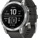 Garmin Fenix 7X Solar Multisport GPS Watch – Slate Grey with Black Band, Solar Charging, Advanced Fitness Tracking, Long Battery Life