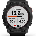 Garmin Fenix 7X Solar Multisport GPS Watch – Slate Grey with Black Band, Solar Charging, Advanced Fitness Tracking, Long Battery Life