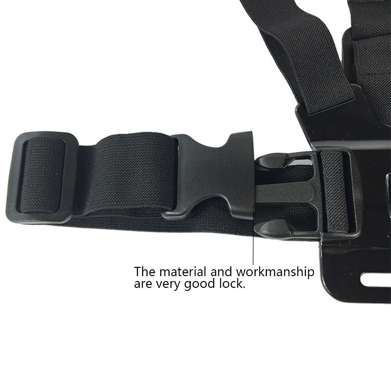 Mobile Phone Chest Mount Harness Strap Holder
