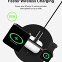 Belkin 3-in-1 MagSafe Wireless Charger for Apple – Black