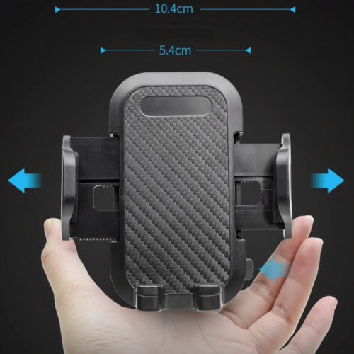 Universal Car Phone Holder – 360° Rotating Windshield & Dashboard Mount