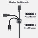 65W/45W USB-C Laptop Charger for Dell Latitude 5530 5420 5430 5520 5540 7430 7420 7440 7340 7530 7330 7320, XPS 13 9250 9360 9365 9370 9380 9350 9550 – Power Adapter with Cord