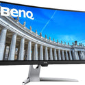 BenQ EX3501R 35" Ultrawide QHD Curved Monitor – 100Hz Refresh Rate, AMD FreeSync, Brightness Intelligence Plus, USB-C, HDMI, DisplayPort, for Gaming and Entertainment