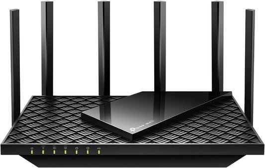 TP-Link AXE5400 Tri-Band WiFi 6E Router (Archer AXE75) – Gigabit Wireless Router for Gaming and Streaming, VPN Support, OneMesh Compatible, WPA3 Security, Black