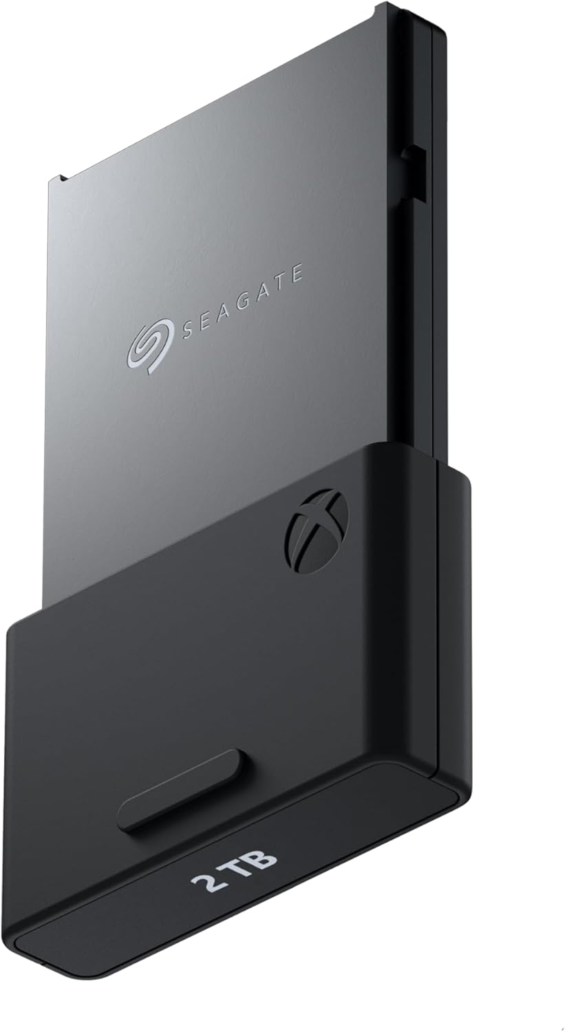 Seagate Storage Expansion Card for Xbox Series X|S – 1TB NVMe SSD, Quick Resume Support, Plug & Play, Officially Licensed Solid State Drive (Model: STJR1000400)