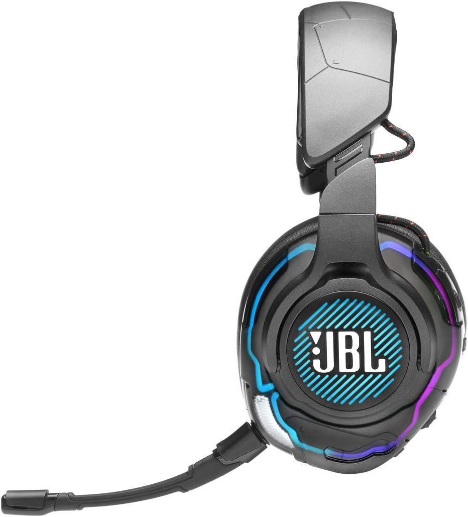 L Quantum ONE USB Wired Gaming Headset – Head-Tracking Enabled QuantumSPHERE 360, Active Noise Cancelling, Hi-Res Audio, Professional Over-Ear Design – Black