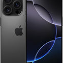 Apple iPhone 16 Pro 128 GB: 5G Mobile phone with Camera Control, 4K 120 fps Dolby Vision and a Huge Leap in Battery Life. Works with AirPods; Black Titanium