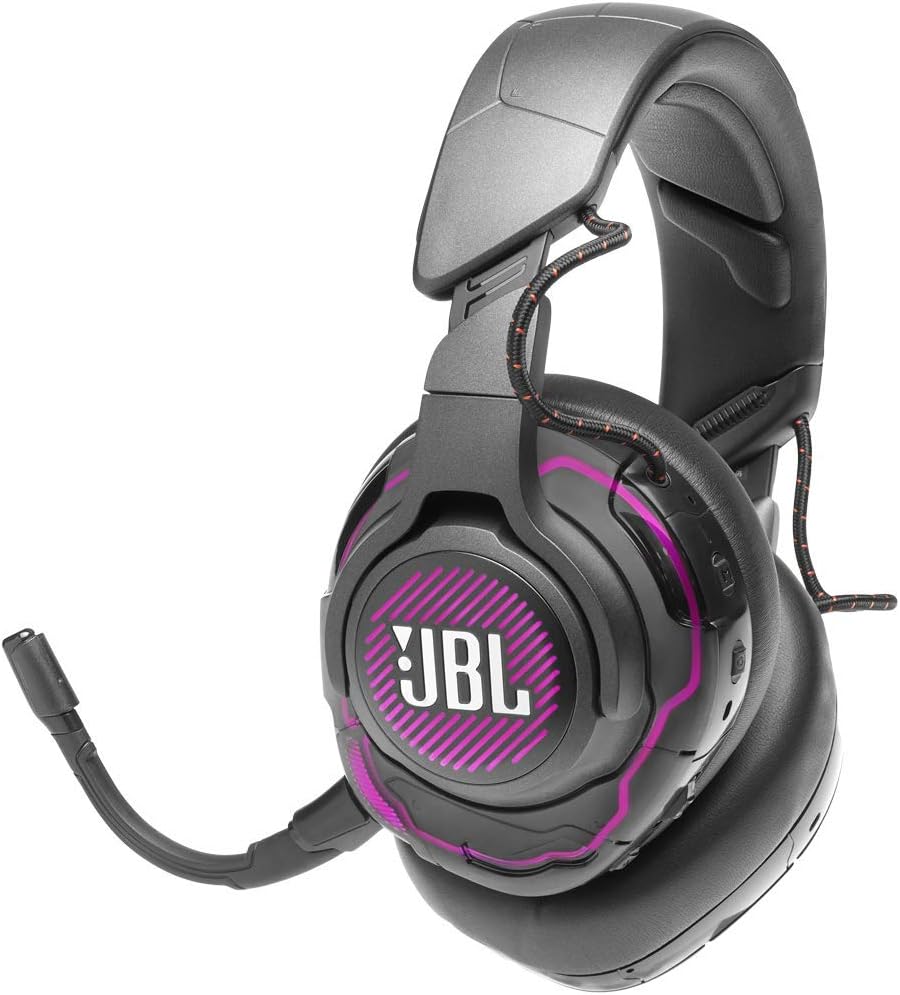 L Quantum ONE USB Wired Gaming Headset – Head-Tracking Enabled QuantumSPHERE 360, Active Noise Cancelling, Hi-Res Audio, Professional Over-Ear Design – Black
