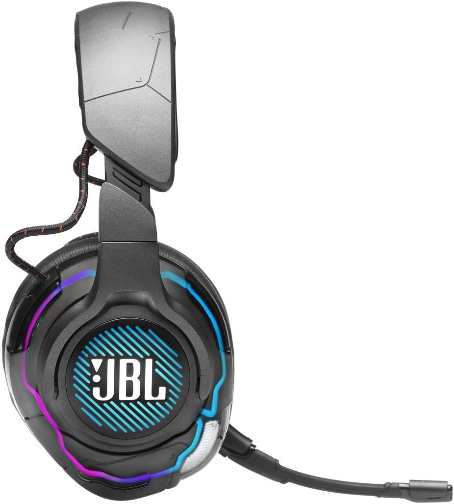 L Quantum ONE USB Wired Gaming Headset – Head-Tracking Enabled QuantumSPHERE 360, Active Noise Cancelling, Hi-Res Audio, Professional Over-Ear Design – Black