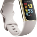 Fitbit Charge 5 Advanced Health & Fitness Tracker – Built-In GPS, Stress Management Tools, Sleep Tracking, 24/7 Heart Rate Monitoring, Mineral Blue with Steel Blue/Platinum Bands (S & L)