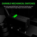 Razer DeathAdder Essential Gaming Mouse – 6400 DPI Optical Sensor, 5 Programmable Buttons, Mechanical Switches, Rubber Side Grips, Classic Black