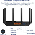 TP-Link AXE5400 Tri-Band WiFi 6E Router (Archer AXE75) – Gigabit Wireless Router for Gaming and Streaming, VPN Support, OneMesh Compatible, WPA3 Security, Black