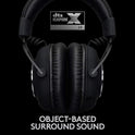 Logitech G PRO X Wireless Lightspeed Gaming Headset (Gen 1) – Blue VO!CE Mic Technology, 50mm PRO-G Drivers, DTS Headphone:X 2.0 Surround Sound, Black