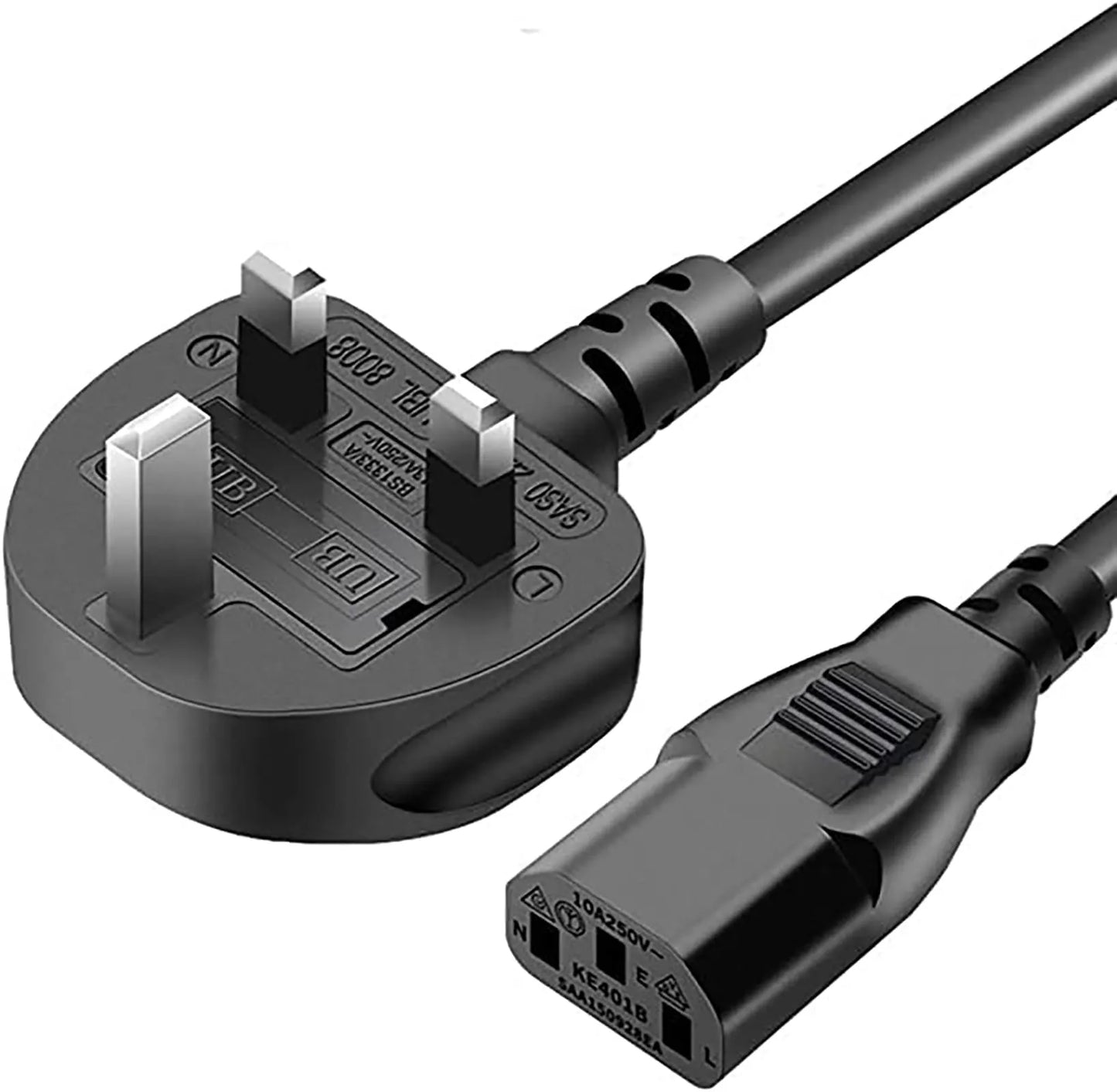 1 x 1.5 Metre IEC C19 UK Power Cable