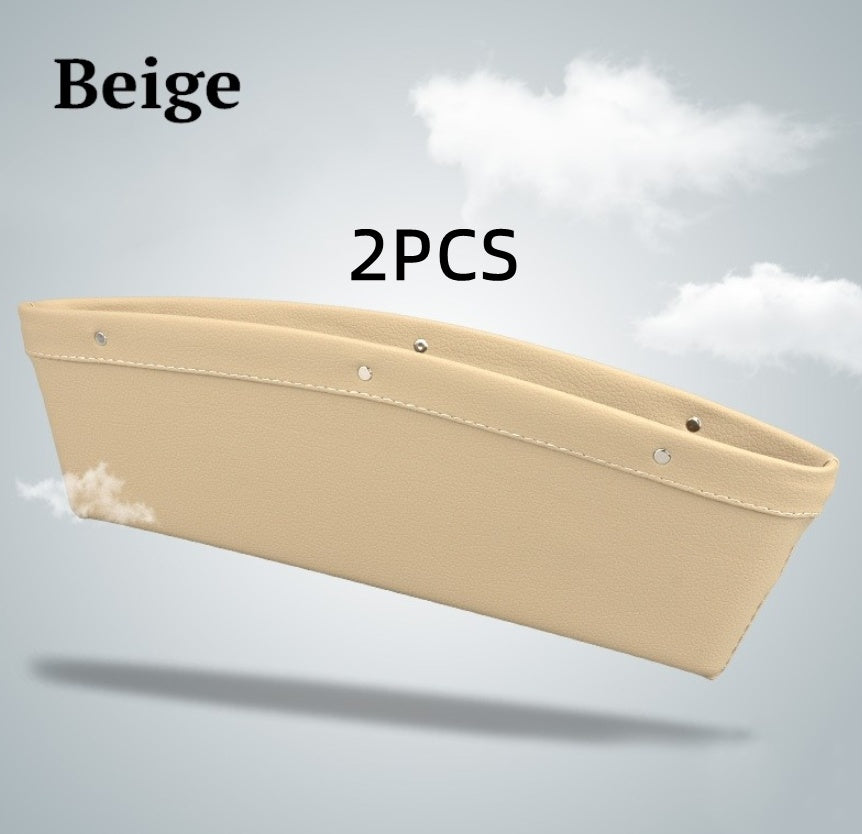 Car Organizer Box – PU Leather Seat Gap Storage Bag