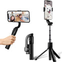 Portable Gimbal with Wireless Remote, Mobile Phone Stabilizer for Vlog Youtuber, Compatible with Iphone and Android Smartphones