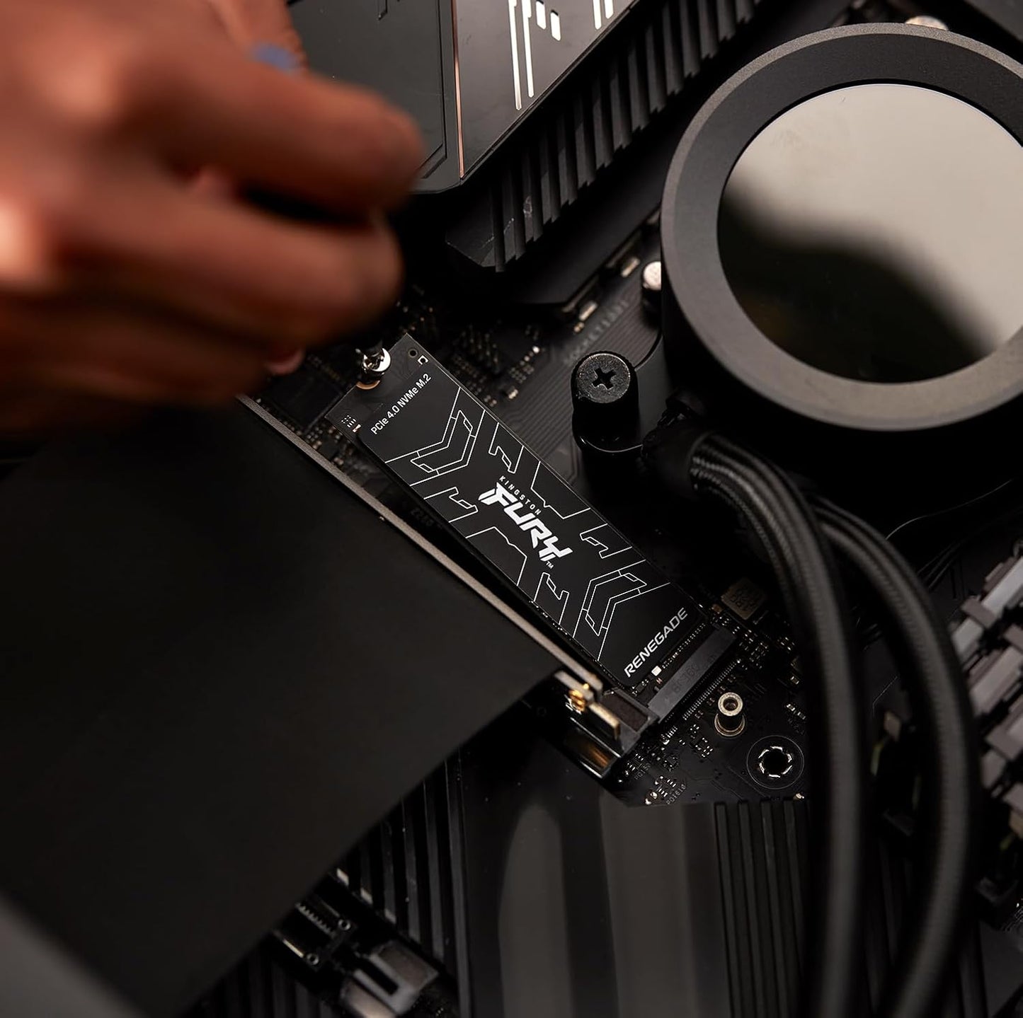 Kingston FURY Renegade 1TB PCIe Gen 4.0 NVMe M.2 Internal Gaming SSD – Up to 7300MB/s, Graphene Heat Spreader, PS5 Compatible – SFYRS/1000G