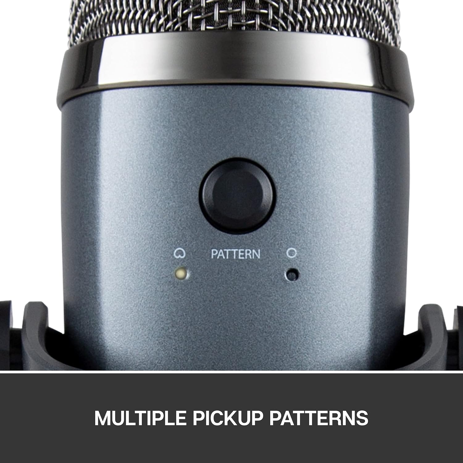 Yeti Nano USB Microphone – Shadow Grey Professional Sound for Gaming, Streaming, Podcasting, and More | Plug & Play | PC & Mac Compatible