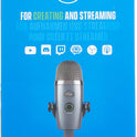 Yeti Nano USB Microphone – Shadow Grey Professional Sound for Gaming, Streaming, Podcasting, and More | Plug & Play | PC & Mac Compatible