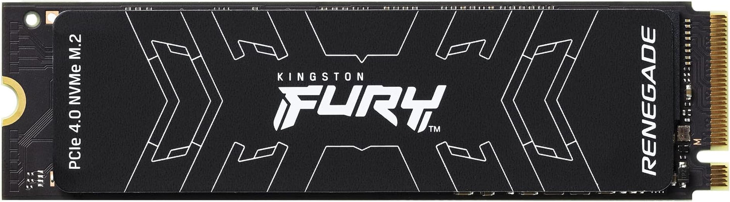 Kingston FURY Renegade 1TB PCIe Gen 4.0 NVMe M.2 Internal Gaming SSD – Up to 7300MB/s, Graphene Heat Spreader, PS5 Compatible – SFYRS/1000G