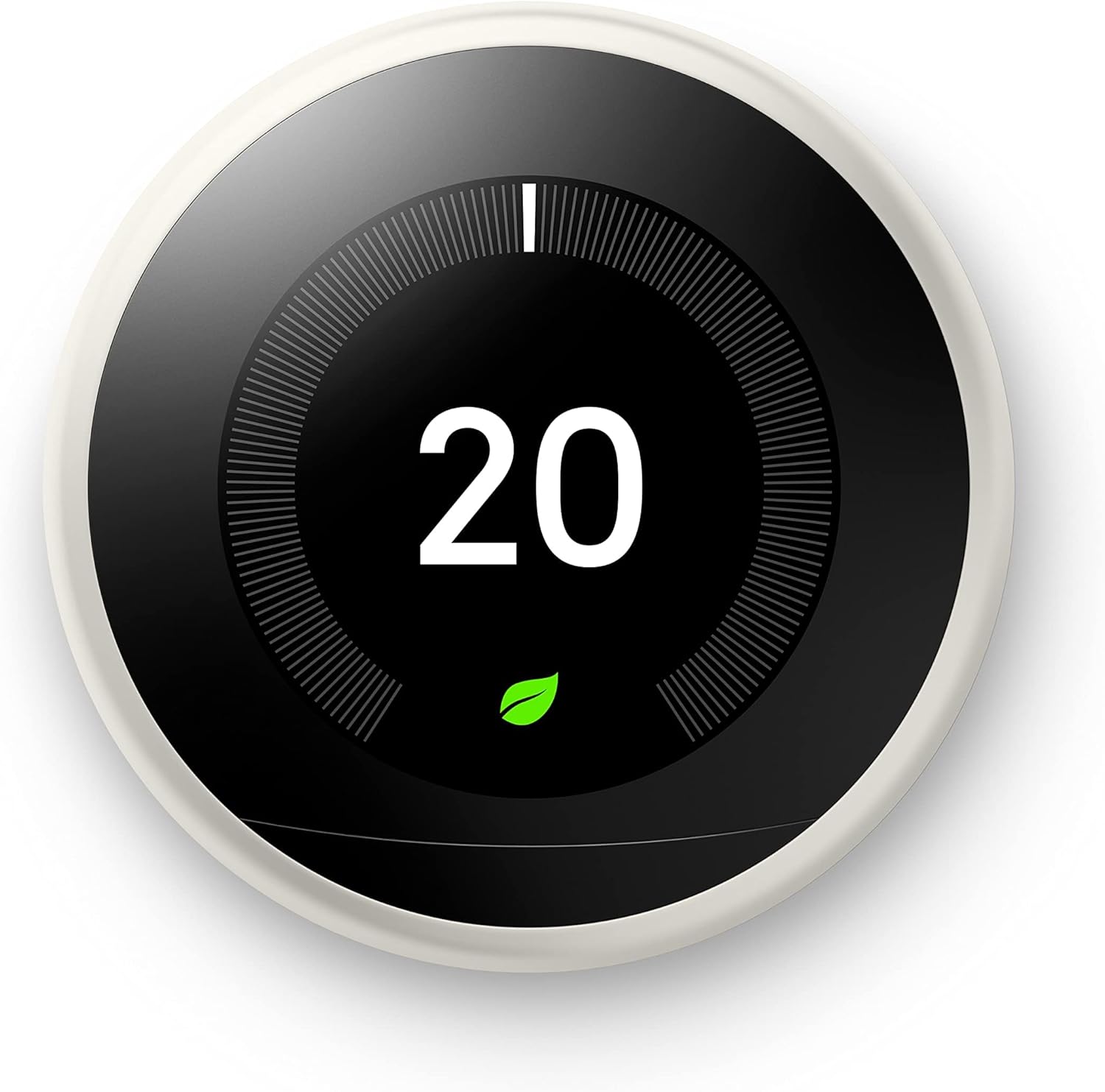 Google Nest Learning Thermostat 3rd Generation (2015) – Smart Programmable Wi-Fi Thermostat for Home, Works with Alexa, Stainless Steel