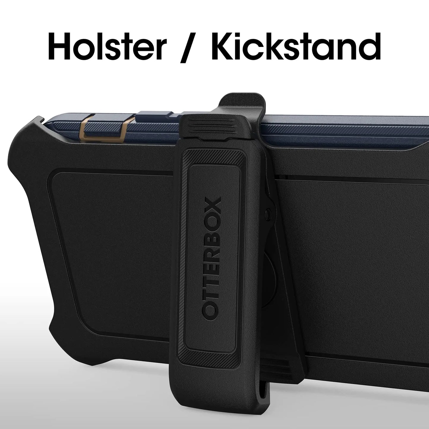 OtterBox Defender Series Case for iPhone 12 & iPhone 12 Pro (Black) – Rugged Drop Protection, Wireless Charging Compatible