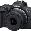  Canon EOS R100 Mirrorless Camera with RF-S 18–45mm Lens Kit 24.1MP APS-C CMOS Sensor | 4K Video | Dual Pixel AF | Compact RF Mount System