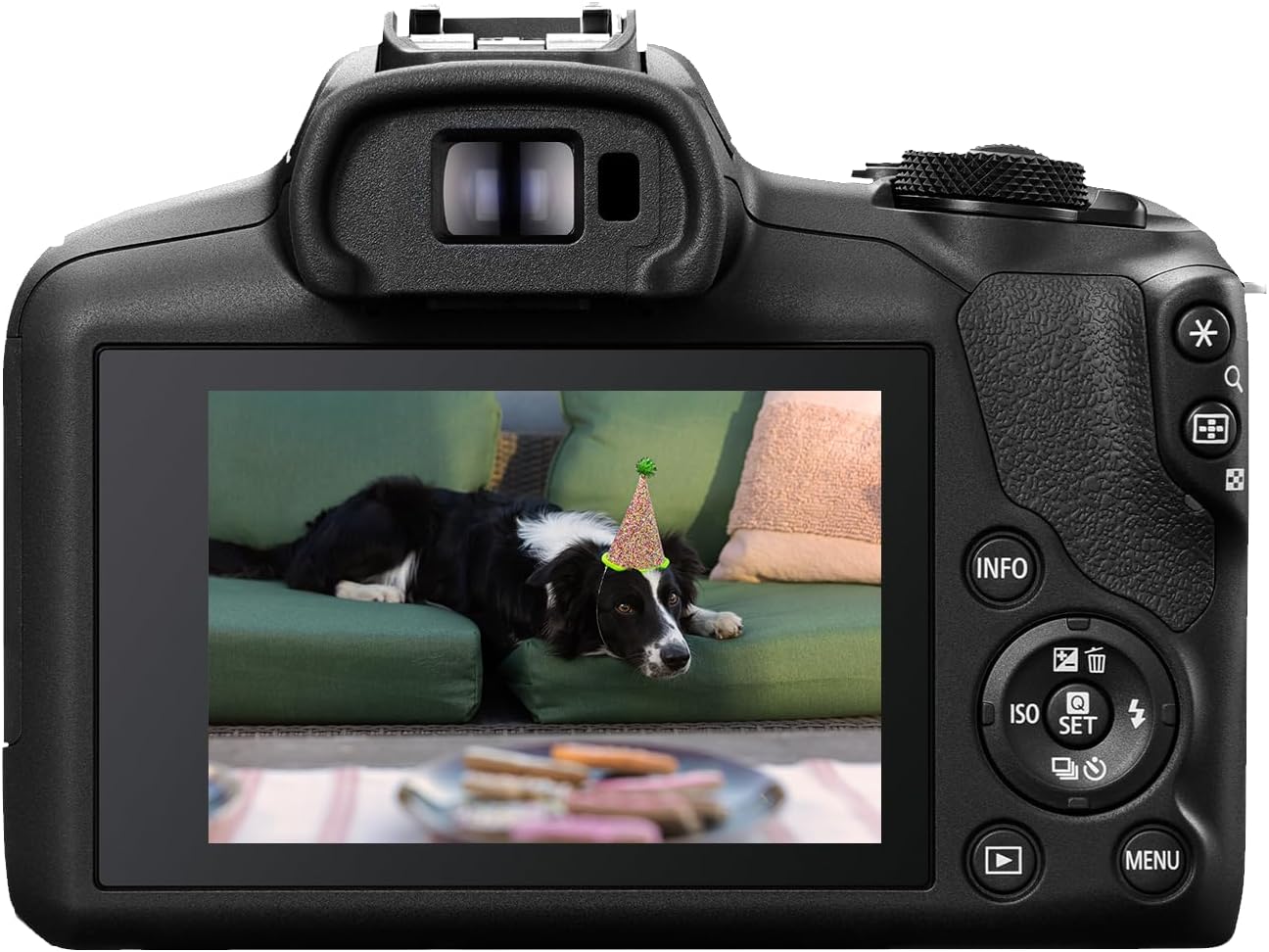  Canon EOS R100 Mirrorless Camera with RF-S 18–45mm Lens Kit 24.1MP APS-C CMOS Sensor | 4K Video | Dual Pixel AF | Compact RF Mount System