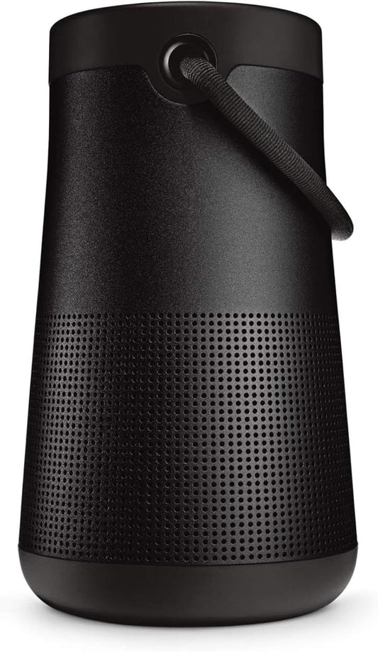 Bose SoundLink Revolve+ (Series II) Bluetooth Speaker – Portable Wireless Speaker with 360° Sound, Microphone, Water-Resistant, Long-Lasting Battery, Handle – Black
