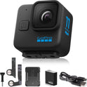 GoPro HERO11 Black Action Camera – Waterproof, 5.3K60 Ultra HD Video, 27MP Photos, 1/1.9" Image Sensor, HyperSmooth Stabilization, Live Streaming, Webcam – E-Commerce Packaging