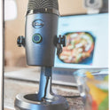 Yeti Nano USB Microphone – Shadow Grey Professional Sound for Gaming, Streaming, Podcasting, and More | Plug & Play | PC & Mac Compatible