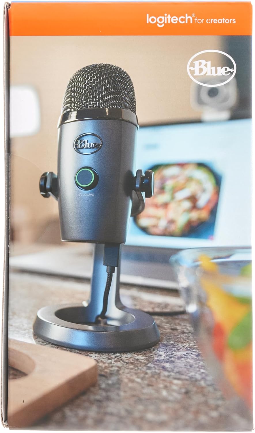Yeti Nano USB Microphone – Shadow Grey Professional Sound for Gaming, Streaming, Podcasting, and More | Plug & Play | PC & Mac Compatible