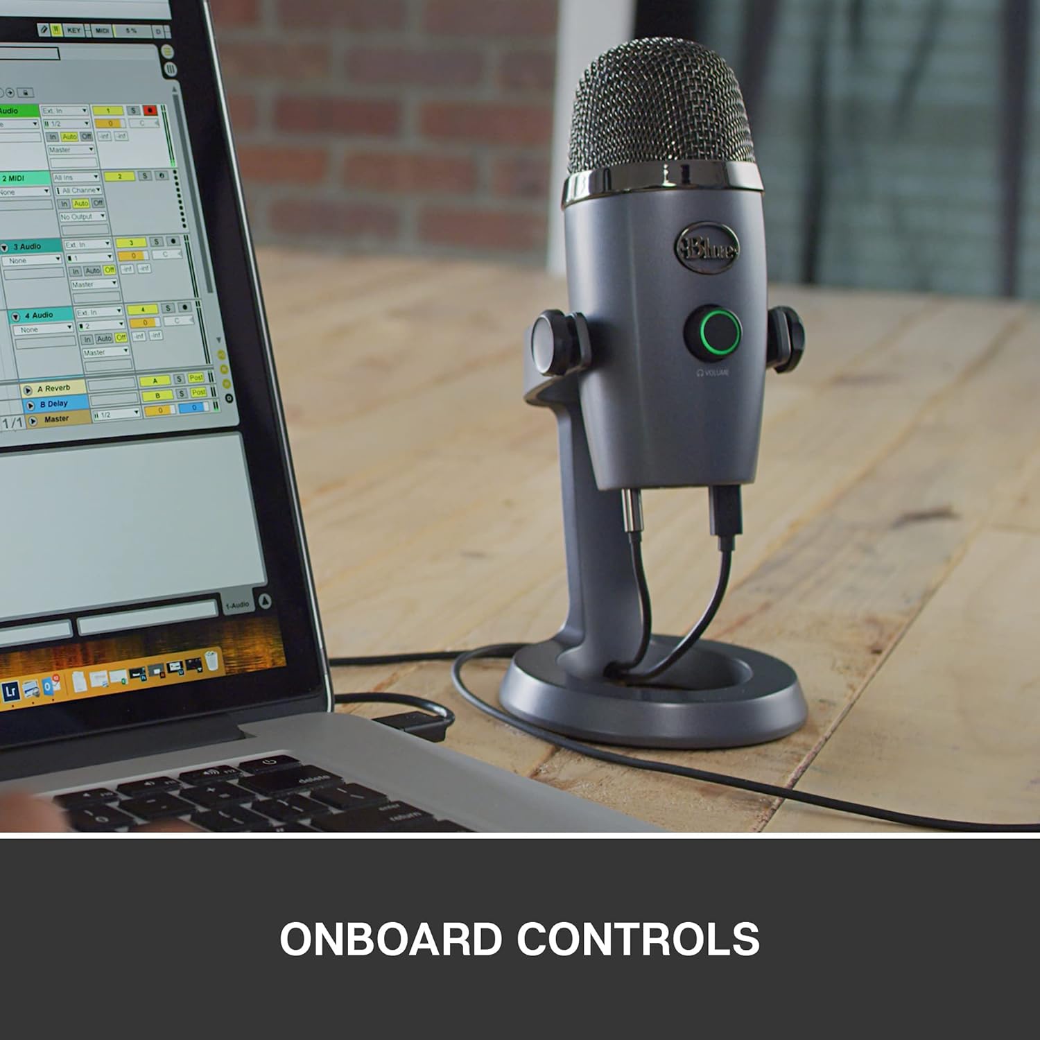 Yeti Nano USB Microphone – Shadow Grey Professional Sound for Gaming, Streaming, Podcasting, and More | Plug & Play | PC & Mac Compatible