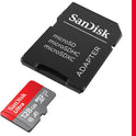 SanDisk 128GB Ultra microSDXC card + SD adapter, Memory card Full HD, up to 140 MB/s, For smartphones and Tablets, with A1 App Performance, UHS-I, Class 10, U1
