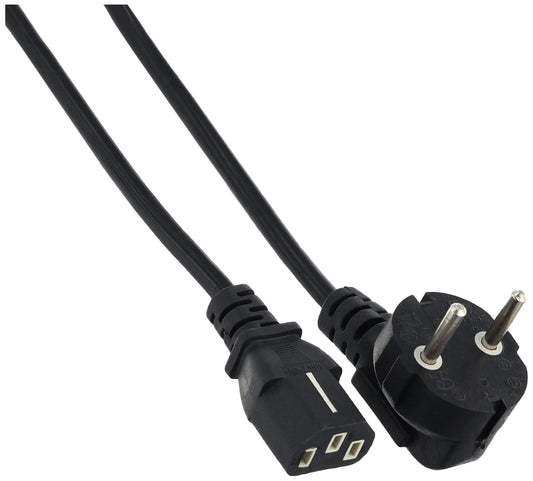 1 x 1.5 Metre European Power Cable (Kettle Lead)