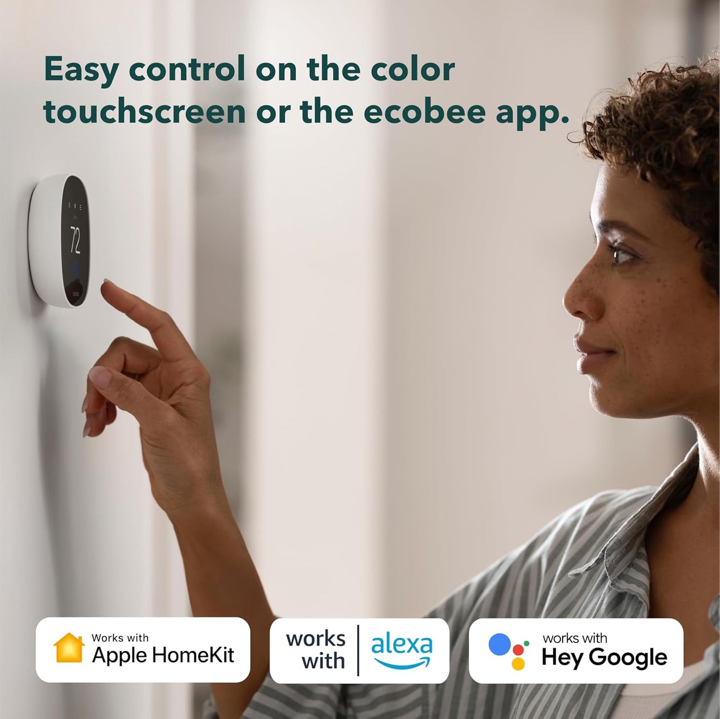 Energy Star Certified | Programmable Wi-Fi | Works with Siri, Alexa & Google Assistant