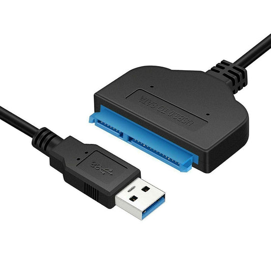 USB 3.0 to SATA 22 Pin 2.5 Inch Hard Disk Drive SSD Adapter Connector Lead Cable SATA III