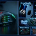 Redragon M908 RGB Gaming Mouse – Ultimate Precision & Performance