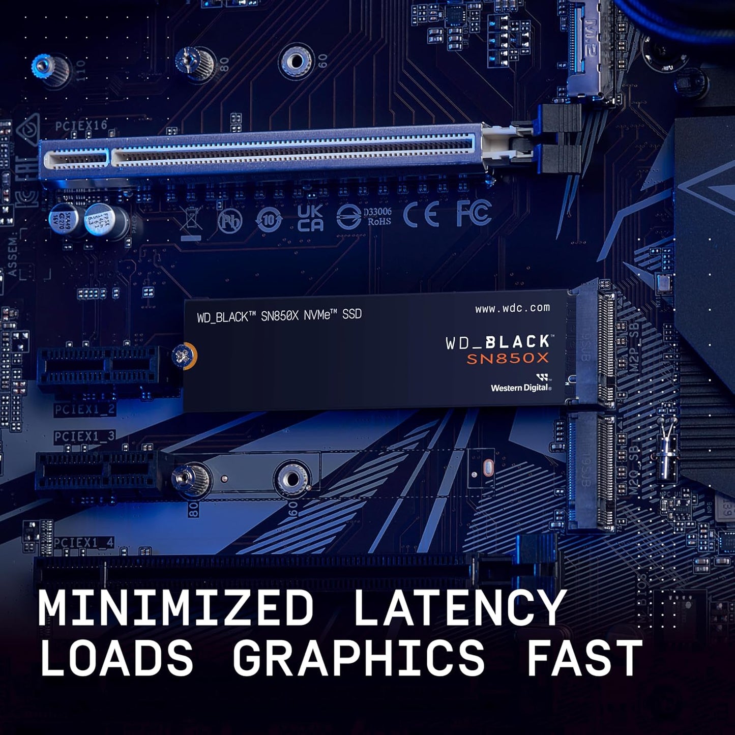 2TB SN850X Nvme Internal Gaming SSD Solid State Drive - Gen4 Pcie, M.2 2280, up to 7,300 Mb/S - WDS200T2X0E