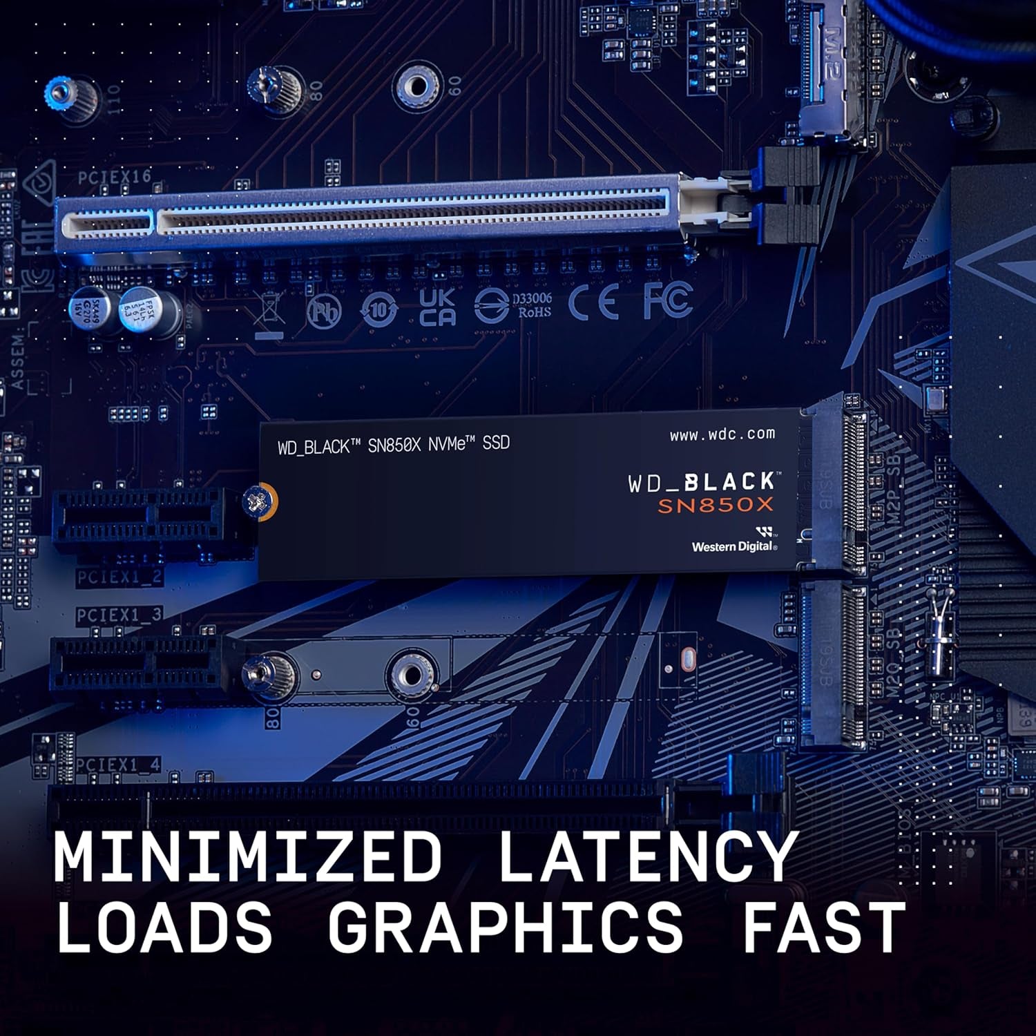 2TB SN850X Nvme Internal Gaming SSD Solid State Drive - Gen4 Pcie, M.2 2280, up to 7,300 Mb/S - WDS200T2X0E