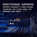WD_BLACK 2TB SN850X NVMe Internal Gaming SSD – Gen4 PCIe, M.2 2280, Up to 7300MB/s Speed – WDS200T2X0E
