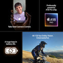 Apple iPhone 16 Pro 128 GB: 5G Mobile phone with Camera Control, 4K 120 fps Dolby Vision and a Huge Leap in Battery Life. Works with AirPods; Black Titanium