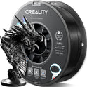 Official CR PETG 3D Printer Filament 1.75mm, 1KG (2.2lbs) – Black, High Precision, Strong Toughness, Odorless, Moisture-Resistant 3D Printing Filament for Ender Series